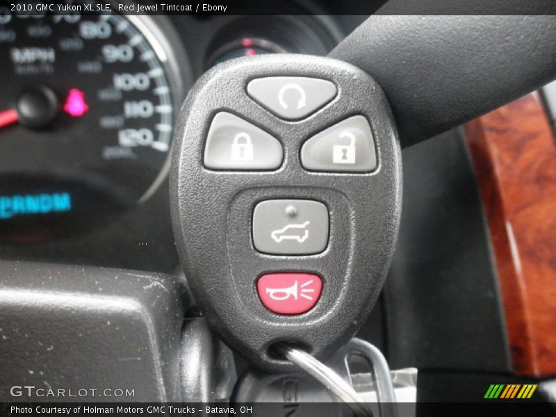 Red Jewel Tintcoat / Ebony 2010 GMC Yukon XL SLE