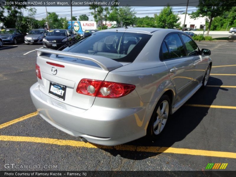 Glacier Silver Metallic / Gray 2004 Mazda MAZDA6 s Sport Wagon