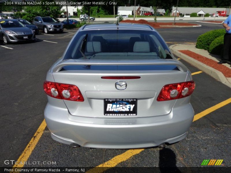 Glacier Silver Metallic / Gray 2004 Mazda MAZDA6 s Sport Wagon