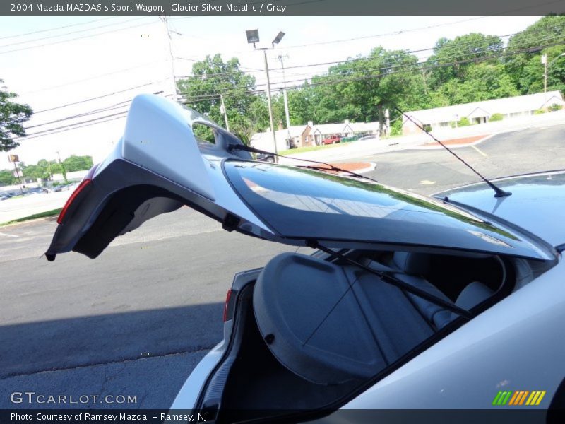 Glacier Silver Metallic / Gray 2004 Mazda MAZDA6 s Sport Wagon