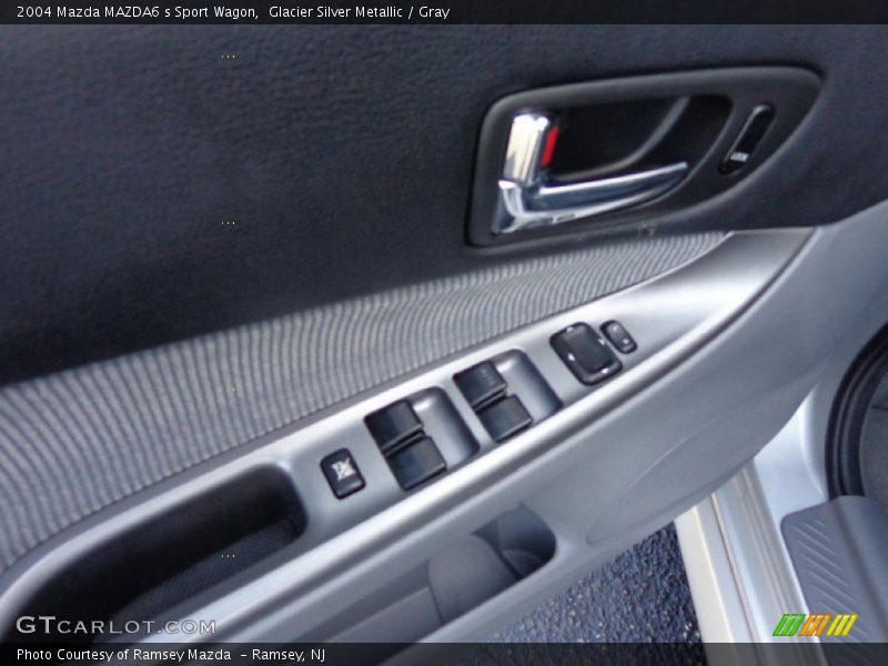 Glacier Silver Metallic / Gray 2004 Mazda MAZDA6 s Sport Wagon