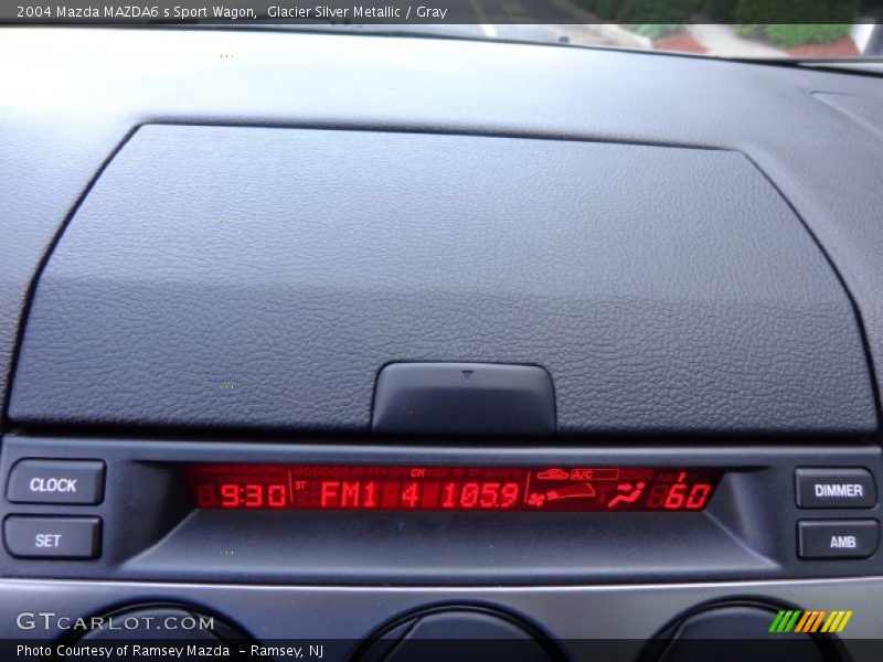 Glacier Silver Metallic / Gray 2004 Mazda MAZDA6 s Sport Wagon