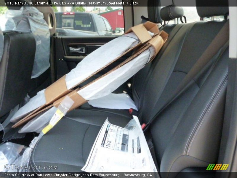 Maximum Steel Metal / Black 2013 Ram 3500 Laramie Crew Cab 4x4 Dually
