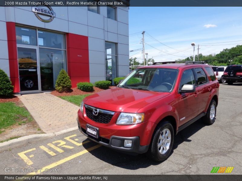 Redfire Metallic / Charcoal Black 2008 Mazda Tribute i Sport 4WD