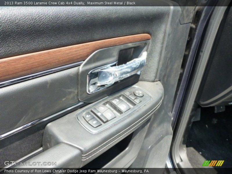 Maximum Steel Metal / Black 2013 Ram 3500 Laramie Crew Cab 4x4 Dually
