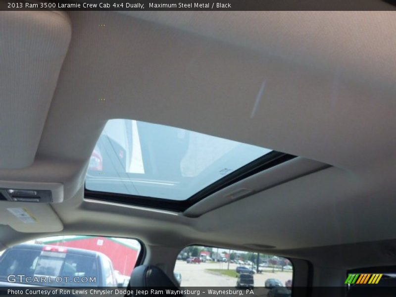 Maximum Steel Metal / Black 2013 Ram 3500 Laramie Crew Cab 4x4 Dually