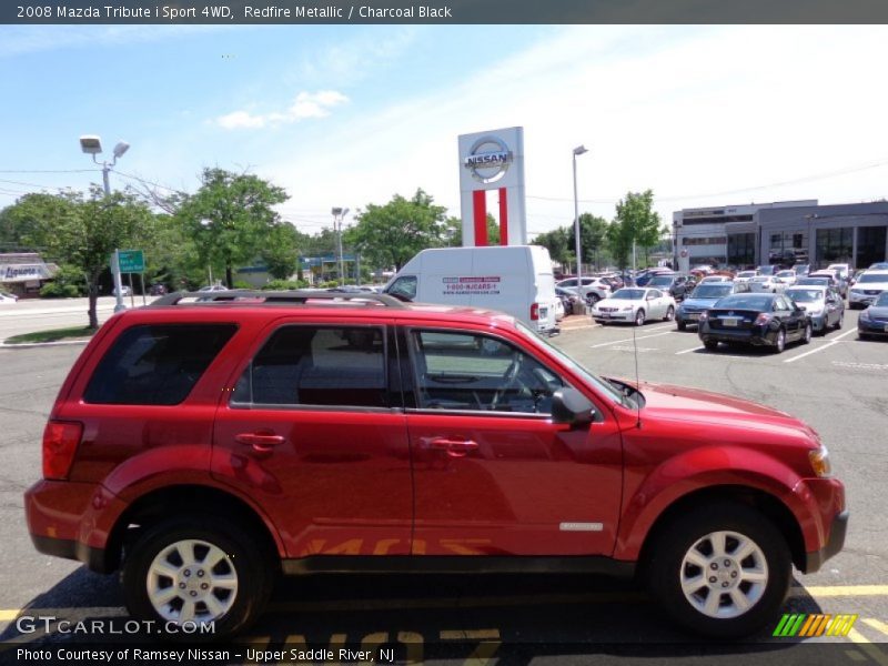 Redfire Metallic / Charcoal Black 2008 Mazda Tribute i Sport 4WD