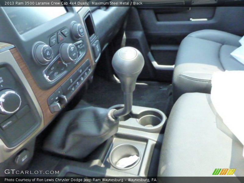 Maximum Steel Metal / Black 2013 Ram 3500 Laramie Crew Cab 4x4 Dually