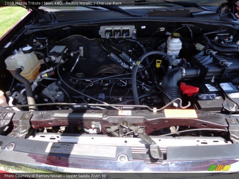 Redfire Metallic / Charcoal Black 2008 Mazda Tribute i Sport 4WD