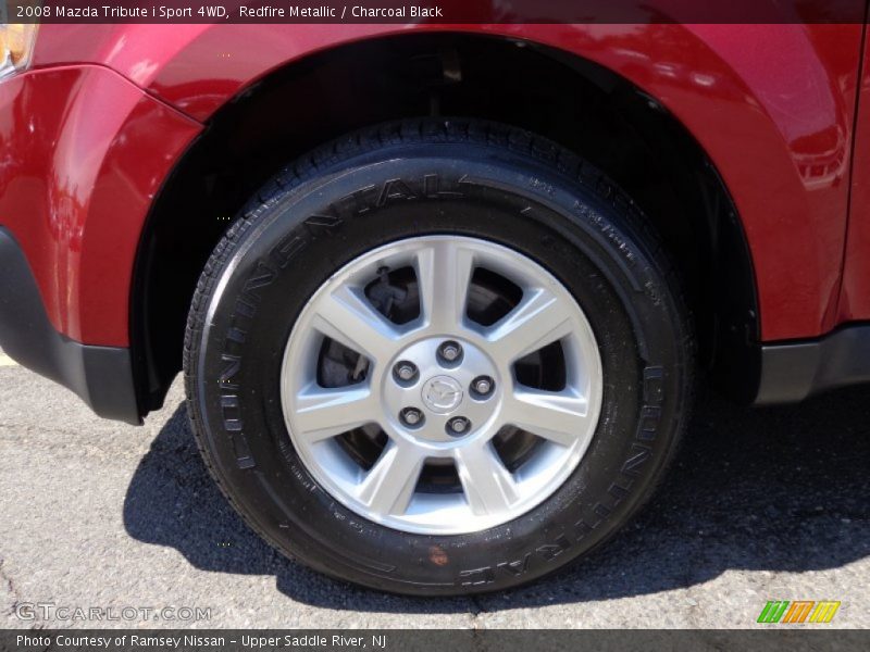 Redfire Metallic / Charcoal Black 2008 Mazda Tribute i Sport 4WD