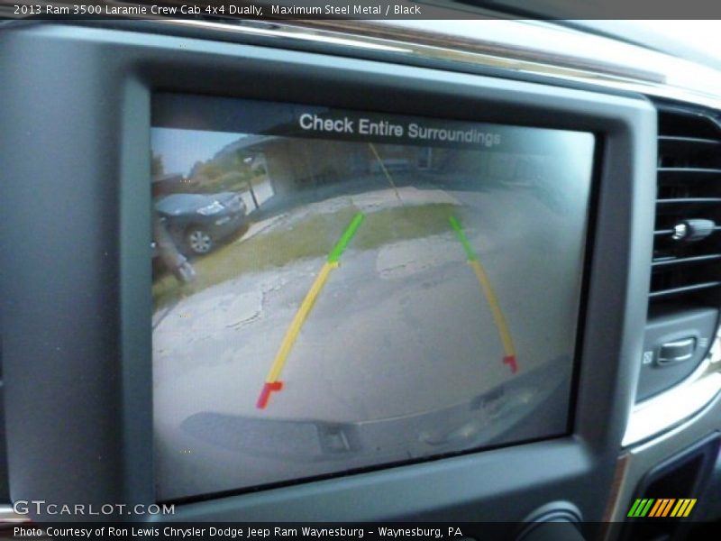 Maximum Steel Metal / Black 2013 Ram 3500 Laramie Crew Cab 4x4 Dually