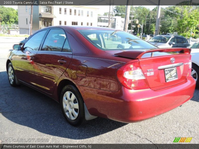 Salsa Red Pearl / Stone 2003 Toyota Camry LE