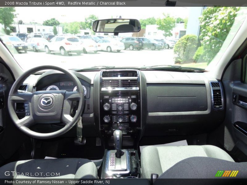 Redfire Metallic / Charcoal Black 2008 Mazda Tribute i Sport 4WD