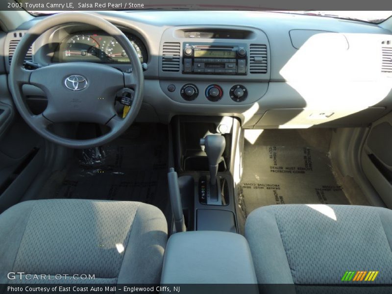 Salsa Red Pearl / Stone 2003 Toyota Camry LE