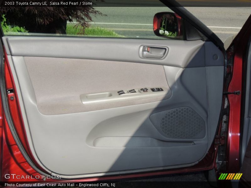 Salsa Red Pearl / Stone 2003 Toyota Camry LE