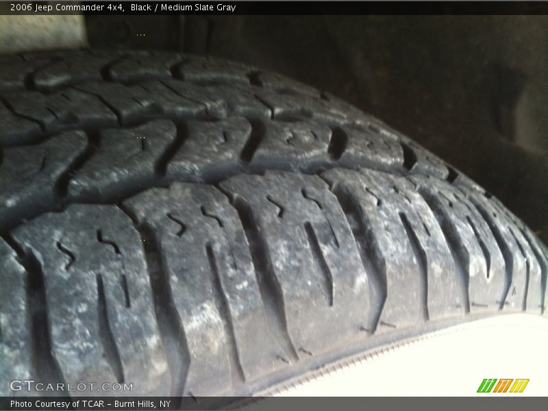Black / Medium Slate Gray 2006 Jeep Commander 4x4