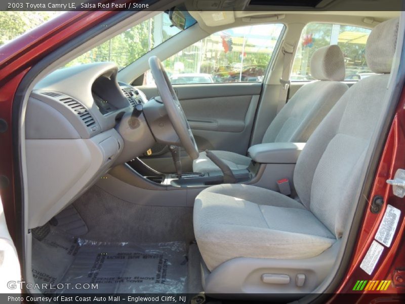 Salsa Red Pearl / Stone 2003 Toyota Camry LE