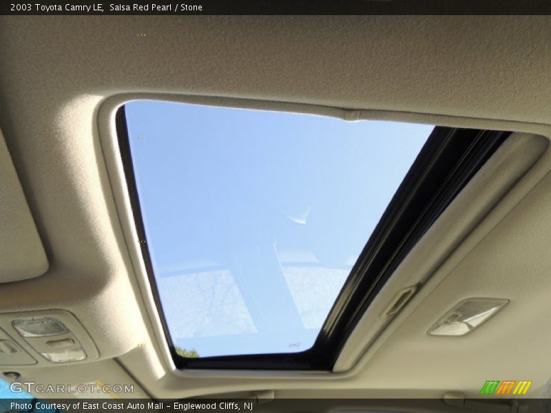 Salsa Red Pearl / Stone 2003 Toyota Camry LE