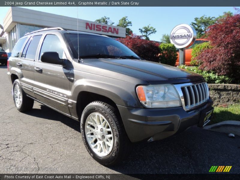 Graphite Metallic / Dark Slate Gray 2004 Jeep Grand Cherokee Limited 4x4