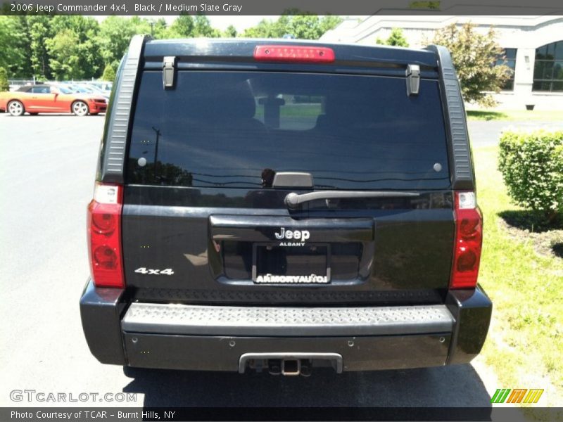 Black / Medium Slate Gray 2006 Jeep Commander 4x4