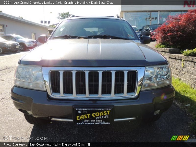 Graphite Metallic / Dark Slate Gray 2004 Jeep Grand Cherokee Limited 4x4