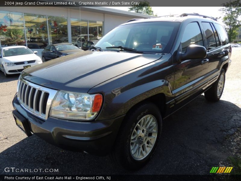 Graphite Metallic / Dark Slate Gray 2004 Jeep Grand Cherokee Limited 4x4