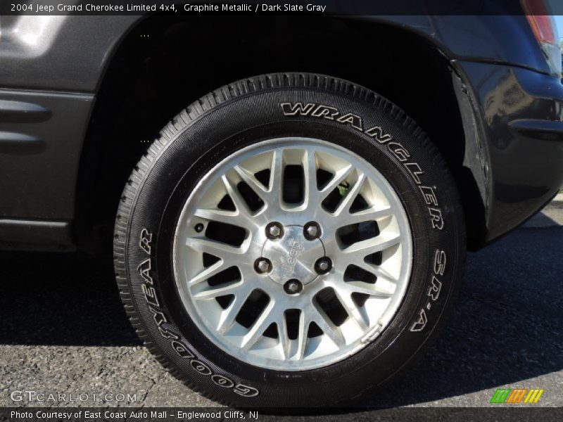 Graphite Metallic / Dark Slate Gray 2004 Jeep Grand Cherokee Limited 4x4