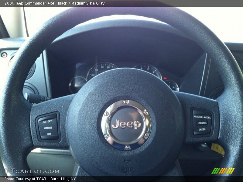Black / Medium Slate Gray 2006 Jeep Commander 4x4