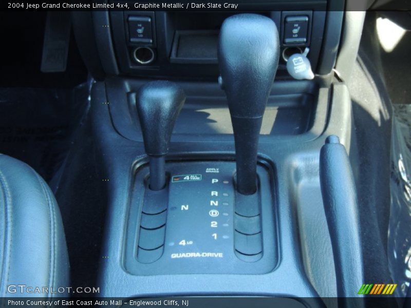 Graphite Metallic / Dark Slate Gray 2004 Jeep Grand Cherokee Limited 4x4