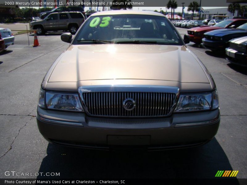 Arizona Beige Metallic / Medium Parchment 2003 Mercury Grand Marquis LS