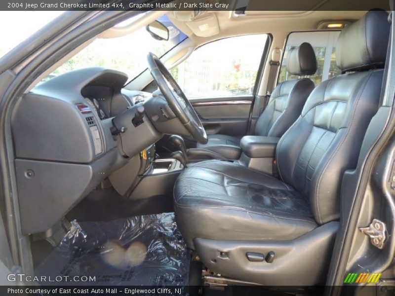 Graphite Metallic / Dark Slate Gray 2004 Jeep Grand Cherokee Limited 4x4