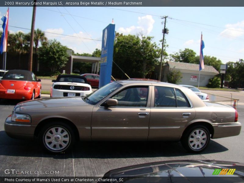 Arizona Beige Metallic / Medium Parchment 2003 Mercury Grand Marquis LS
