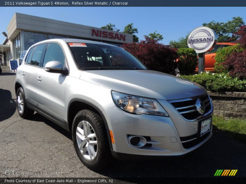 Reflex Silver Metallic / Charcoal 2011 Volkswagen Tiguan S 4Motion