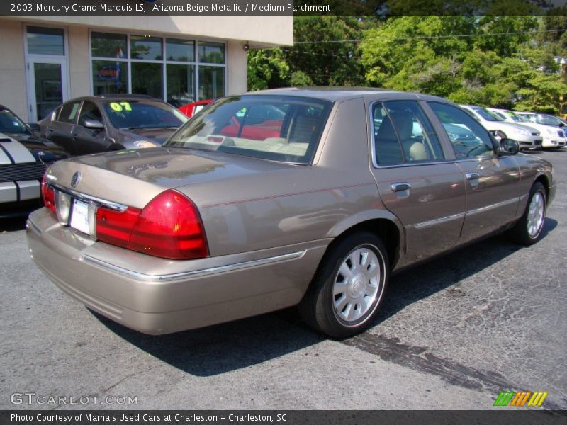 Arizona Beige Metallic / Medium Parchment 2003 Mercury Grand Marquis LS