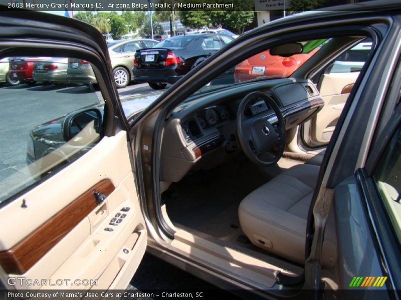 Arizona Beige Metallic / Medium Parchment 2003 Mercury Grand Marquis LS