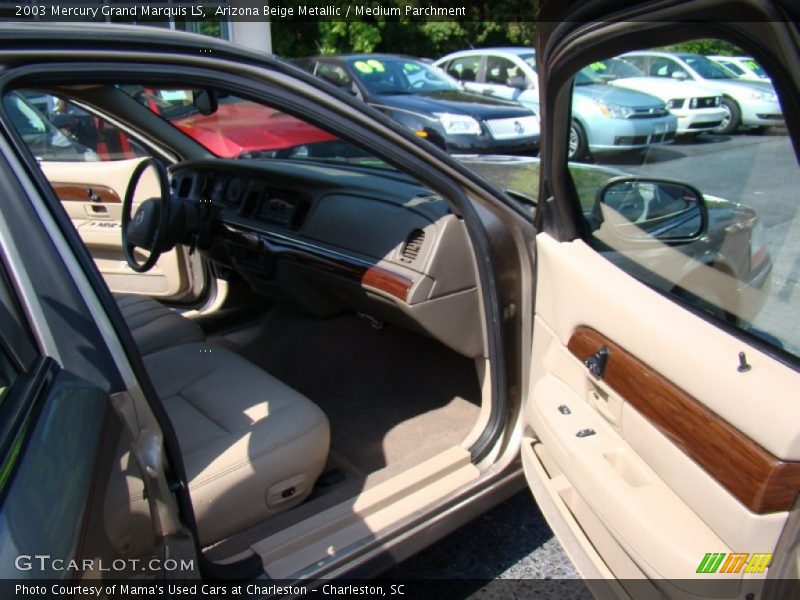 Arizona Beige Metallic / Medium Parchment 2003 Mercury Grand Marquis LS