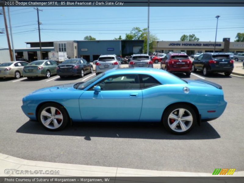  2010 Challenger SRT8 B5 Blue Pearlcoat