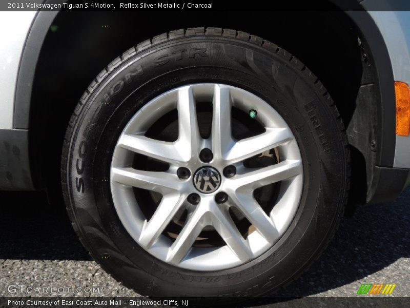 Reflex Silver Metallic / Charcoal 2011 Volkswagen Tiguan S 4Motion
