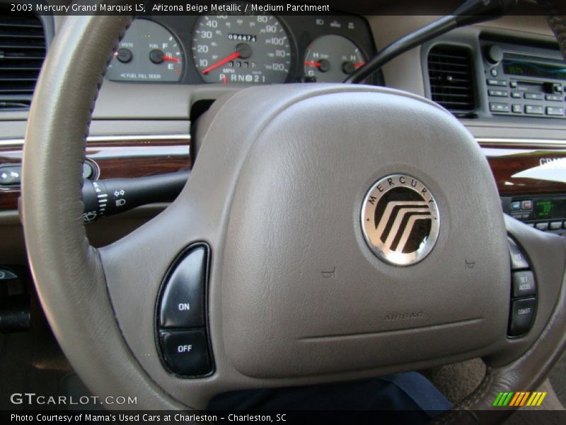 Arizona Beige Metallic / Medium Parchment 2003 Mercury Grand Marquis LS