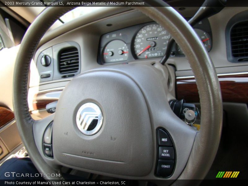 Arizona Beige Metallic / Medium Parchment 2003 Mercury Grand Marquis LS