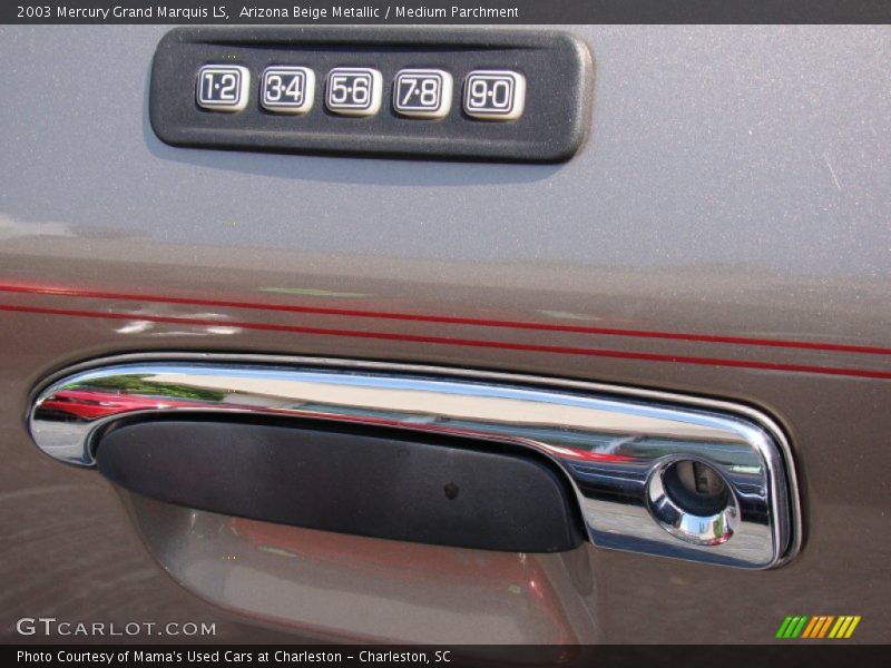 Arizona Beige Metallic / Medium Parchment 2003 Mercury Grand Marquis LS