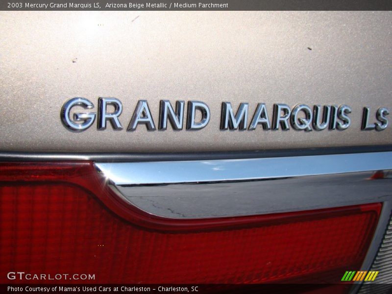 Arizona Beige Metallic / Medium Parchment 2003 Mercury Grand Marquis LS