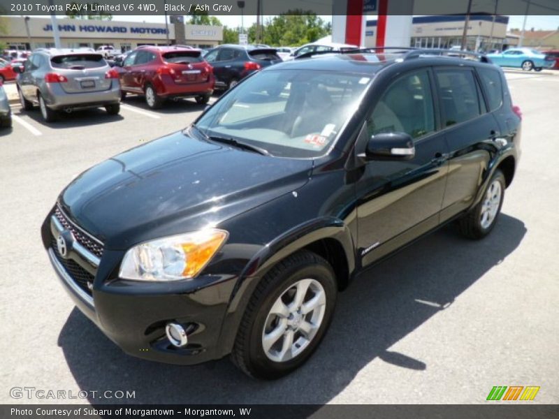 Black / Ash Gray 2010 Toyota RAV4 Limited V6 4WD