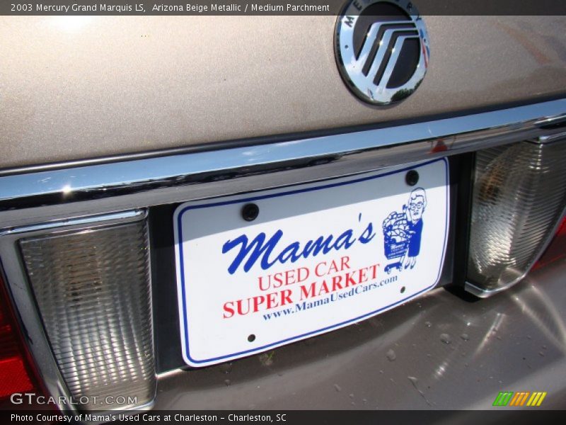 Arizona Beige Metallic / Medium Parchment 2003 Mercury Grand Marquis LS