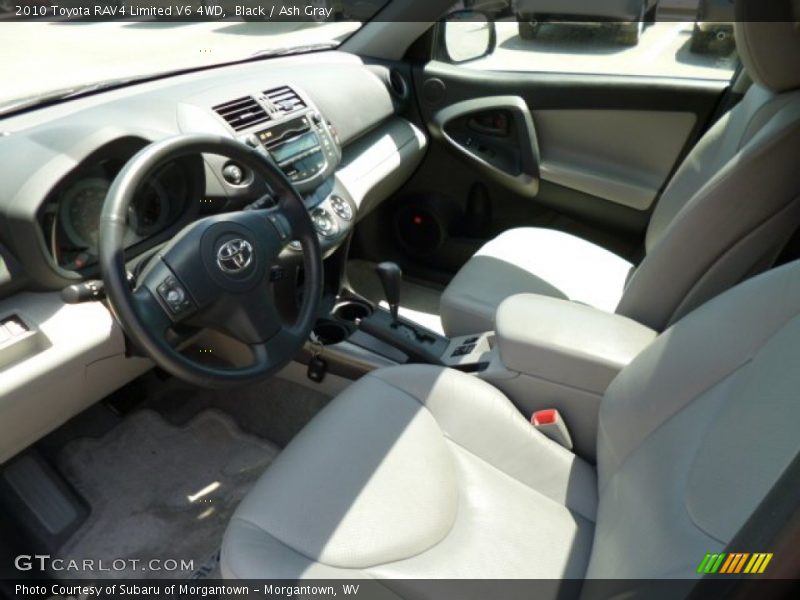 Black / Ash Gray 2010 Toyota RAV4 Limited V6 4WD