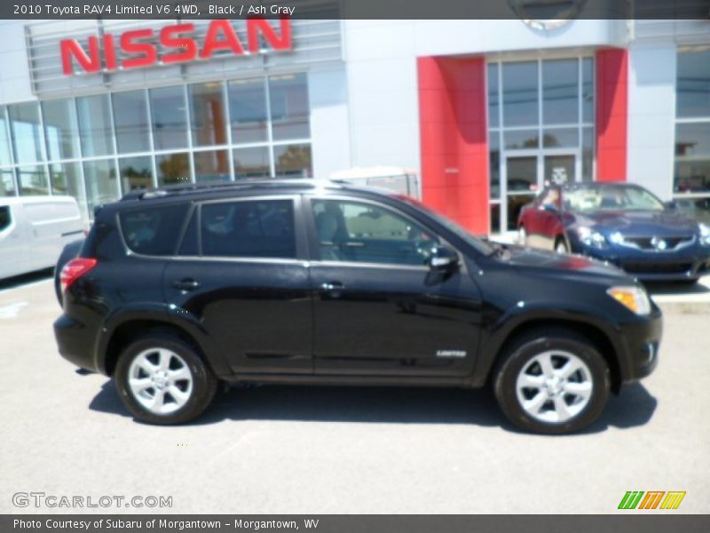 Black / Ash Gray 2010 Toyota RAV4 Limited V6 4WD