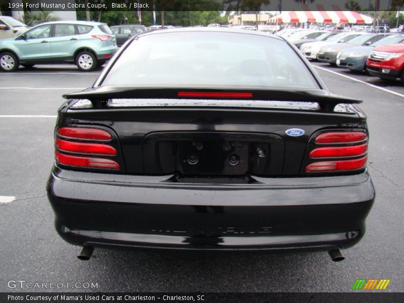 Black / Black 1994 Ford Mustang Cobra Coupe