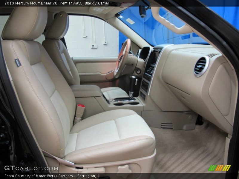 Front Seat of 2010 Mountaineer V8 Premier AWD