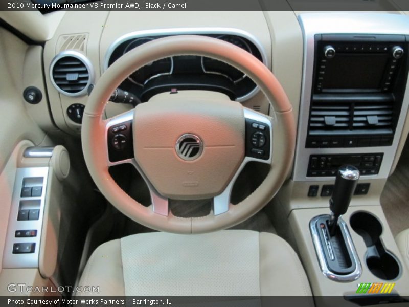 Dashboard of 2010 Mountaineer V8 Premier AWD