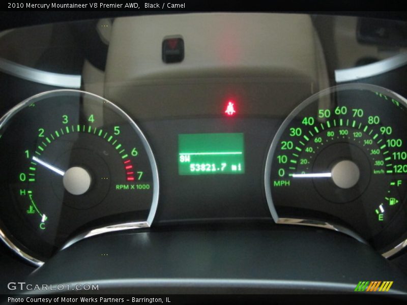  2010 Mountaineer V8 Premier AWD V8 Premier AWD Gauges
